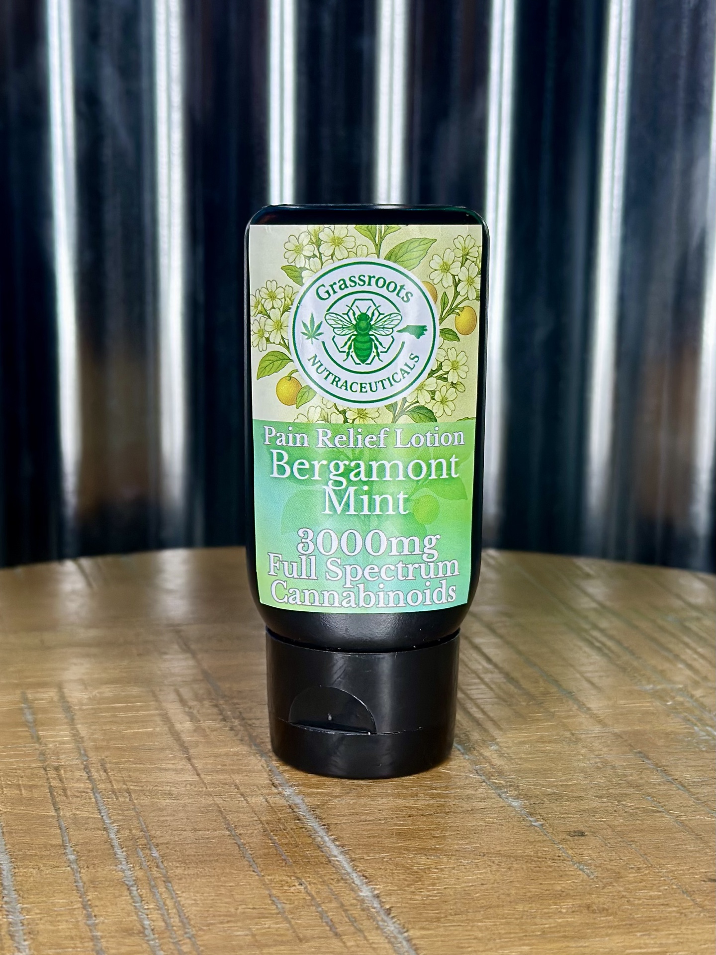 Grassroots Wellness | Lotion | 3000mg | 2oz / Bergamont Mint
